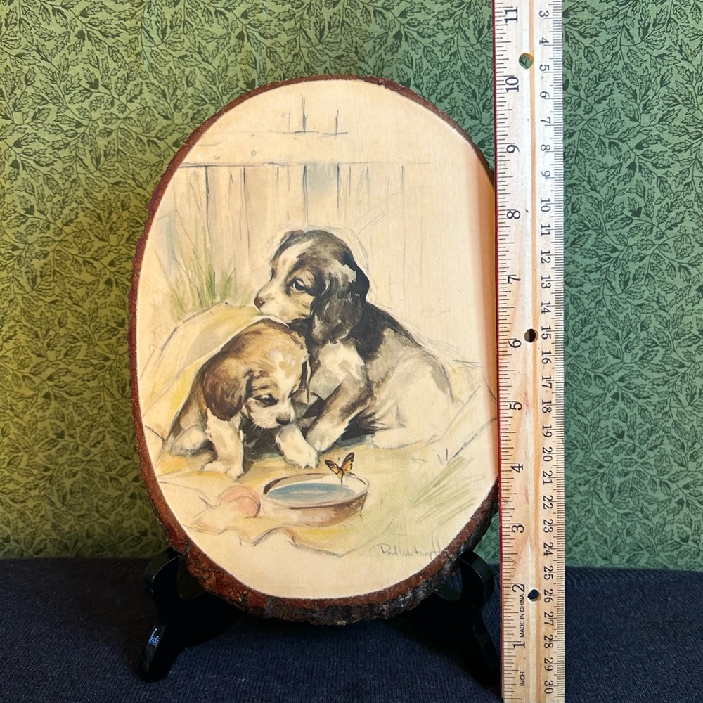 Vintage Wood Plaque - Picture 5 of 8